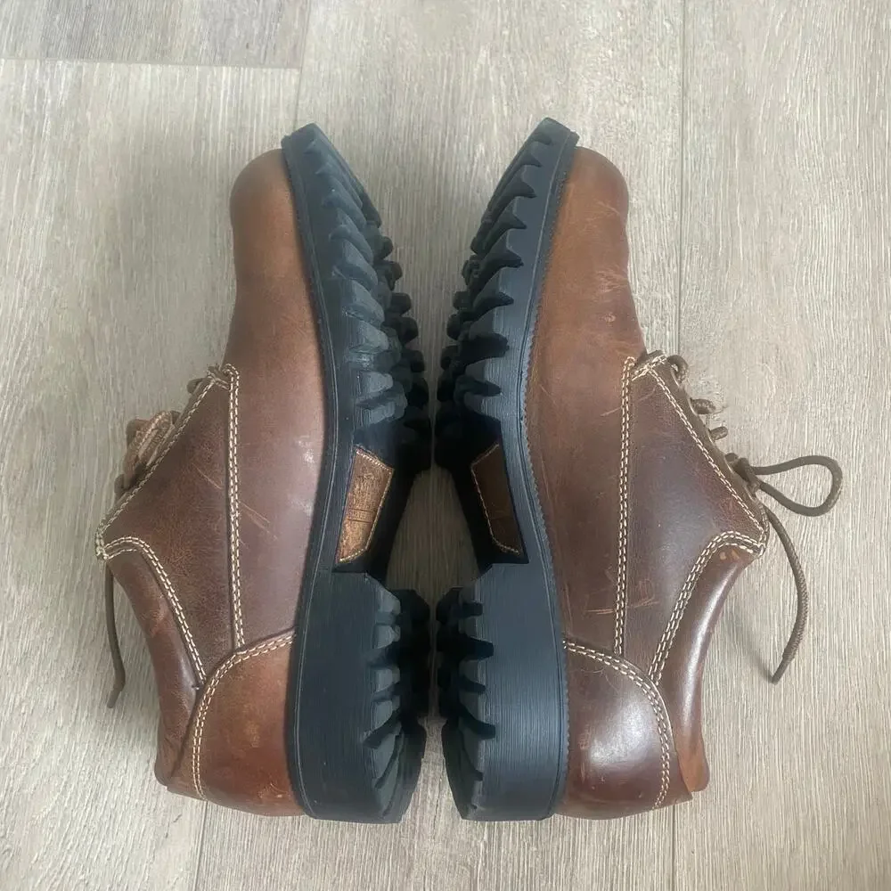 EASTLAND Mens Lacer Beams Dark Brown Leather Lace Up Boot Shoe Size 8.5 NEW‎ - Picture 4 of 8